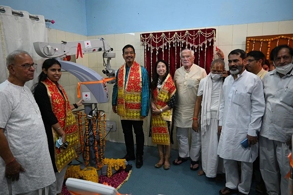 Embassy of Japan in India Grants Advanced Eye Medical Equipment to Pritha Health Care